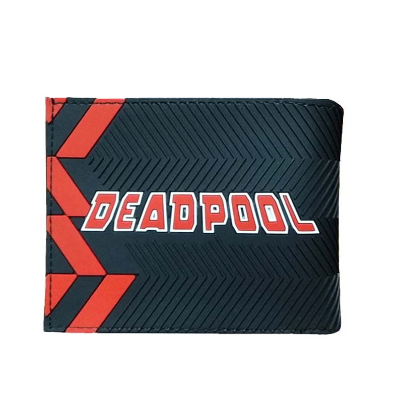 Новое поступление Marvel дизайн Deadpool кошельки мультфильм аниме Dead Pool Сумка Кошелек складной держатель для карт кошельки короткий кошелек