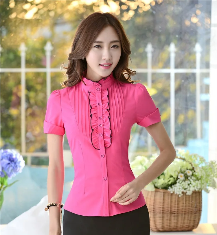 Popular Ladies Uniform Blouses-Buy Cheap Ladies Uniform