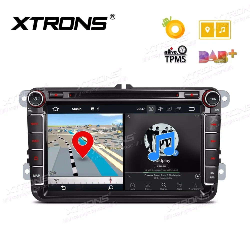 Best 8" Android 8.0 OS Car DVD Multimedia for Volkswagen Passat 2005-2014 & Amarok 2010-2015 & Tiguan 2007-2013 with 4GB RAM 32GB ROM 5