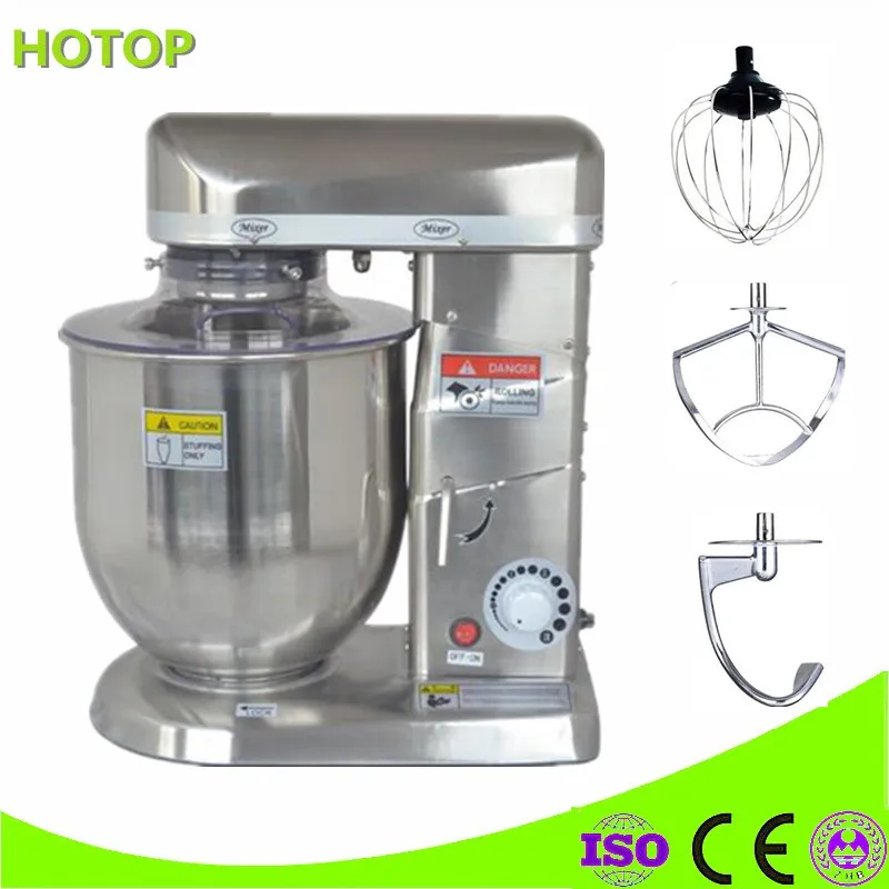 Commercial Electric Stand Food Mixer Cooking Mixer Home Egg Beater Dough Mixer Machine