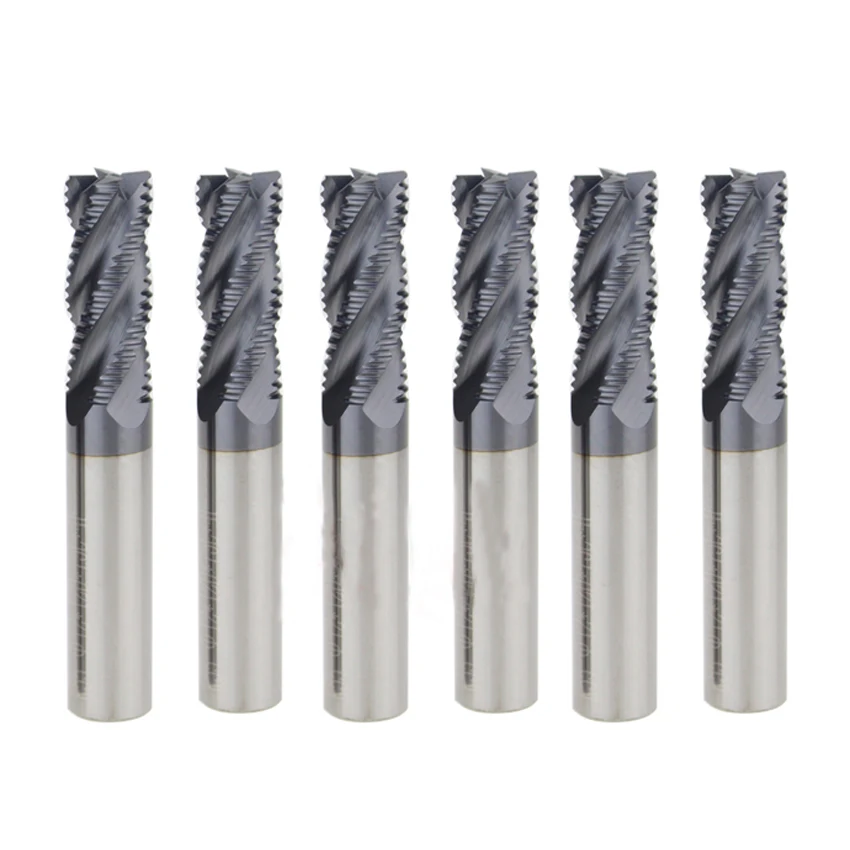 long tool life 4 Flutes Milling tools Roughing End Mill cutter Rough