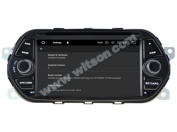 WITSON Android 9,0 Восьмиядерный 4G ram+ 64G rom автомобильный dvd-плеер gps для FIAT TIPO EGEA- Авто DVD сенсорный экран автомобильный dvd