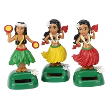 LEEPEE, Автомобильные украшения, качающаяся голова, игрушка, авто интерьер, украшение автомобиля, Хула, Гавайи, для девочек, декомпрессия, солнечные аксессуары для интерьера