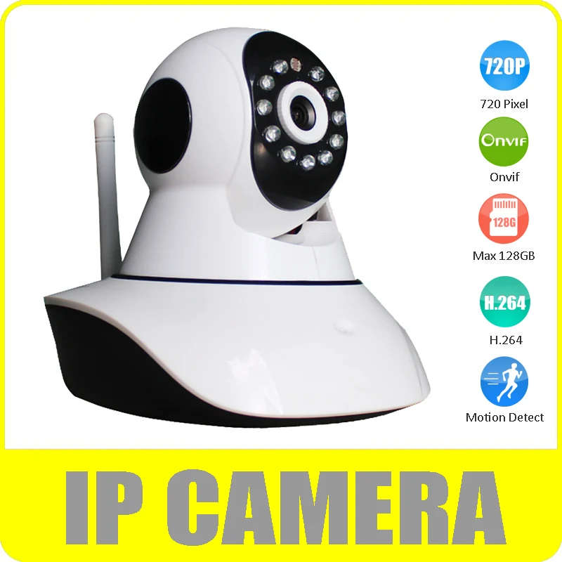 Ip Беспроводная Ip-камера Ик 720 P Мини Камеры HD Обнаружения Движения Главная Системы