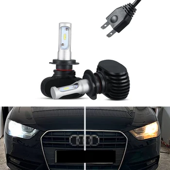 

2x Canbus 6000k White 8000lm H7 Led Light LED Tip Headlight For Audi A6 C6 4F FL (2010)