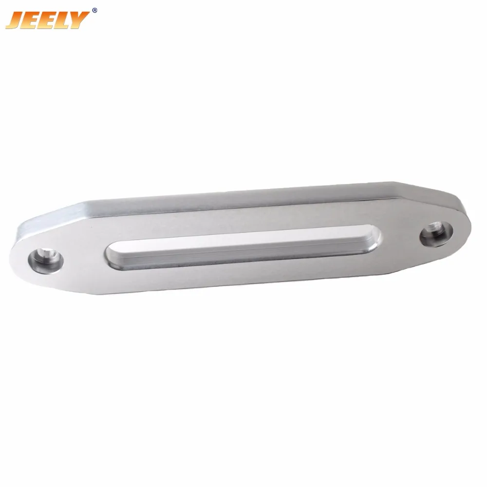 Jeely 10000-15000LBS hawse الألومنيوم fairlead ل الاصطناعية حبل رفع ، atv ونش السيارات أجزاء الأصلي اللون
