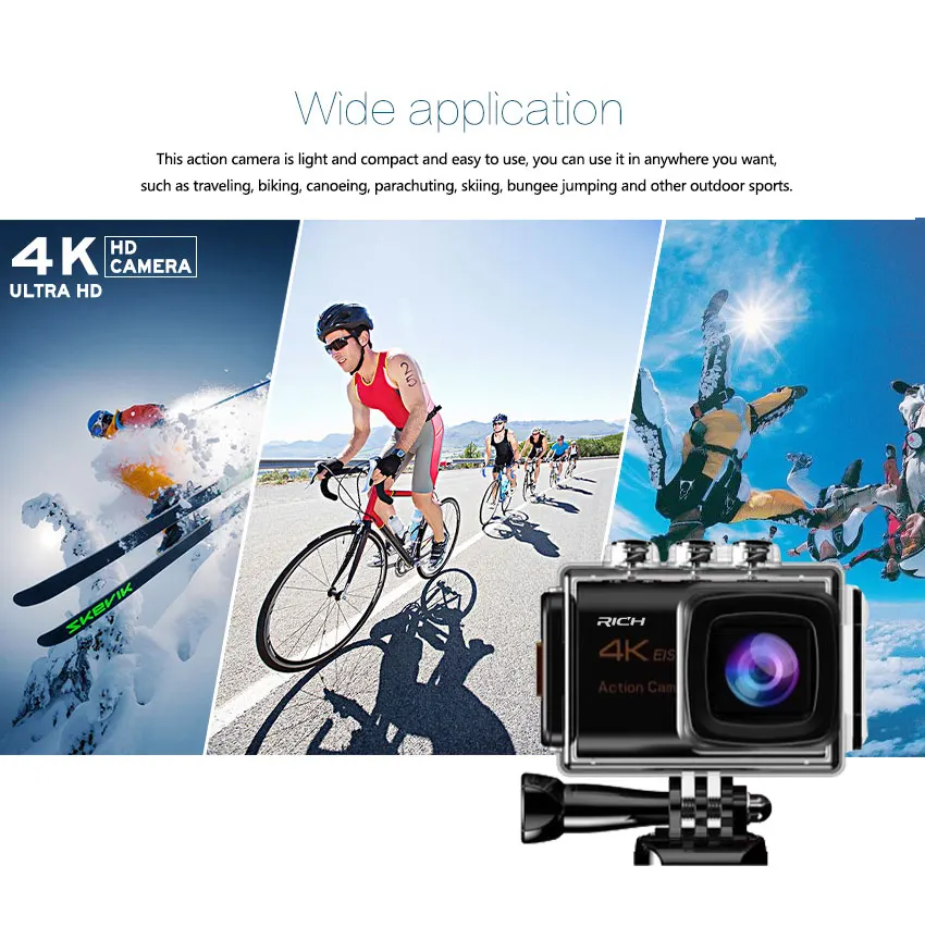 Новый Mstar N800 R HD 4k 2 4G удаленный Wifi 170 градусов широкоугольный совместимый внешний