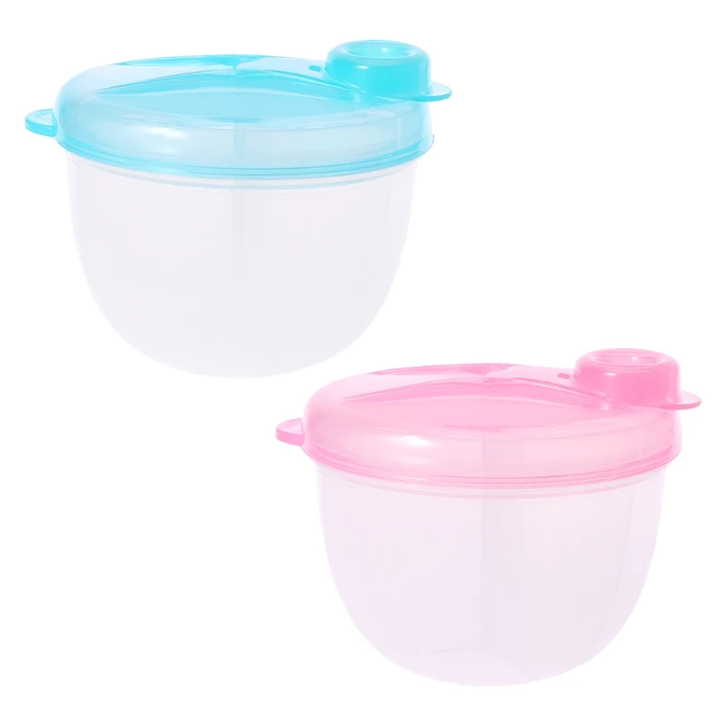 

Baby Milk Powder Container Portable Formula Food Storage Dispenser 3 Cell Bottle