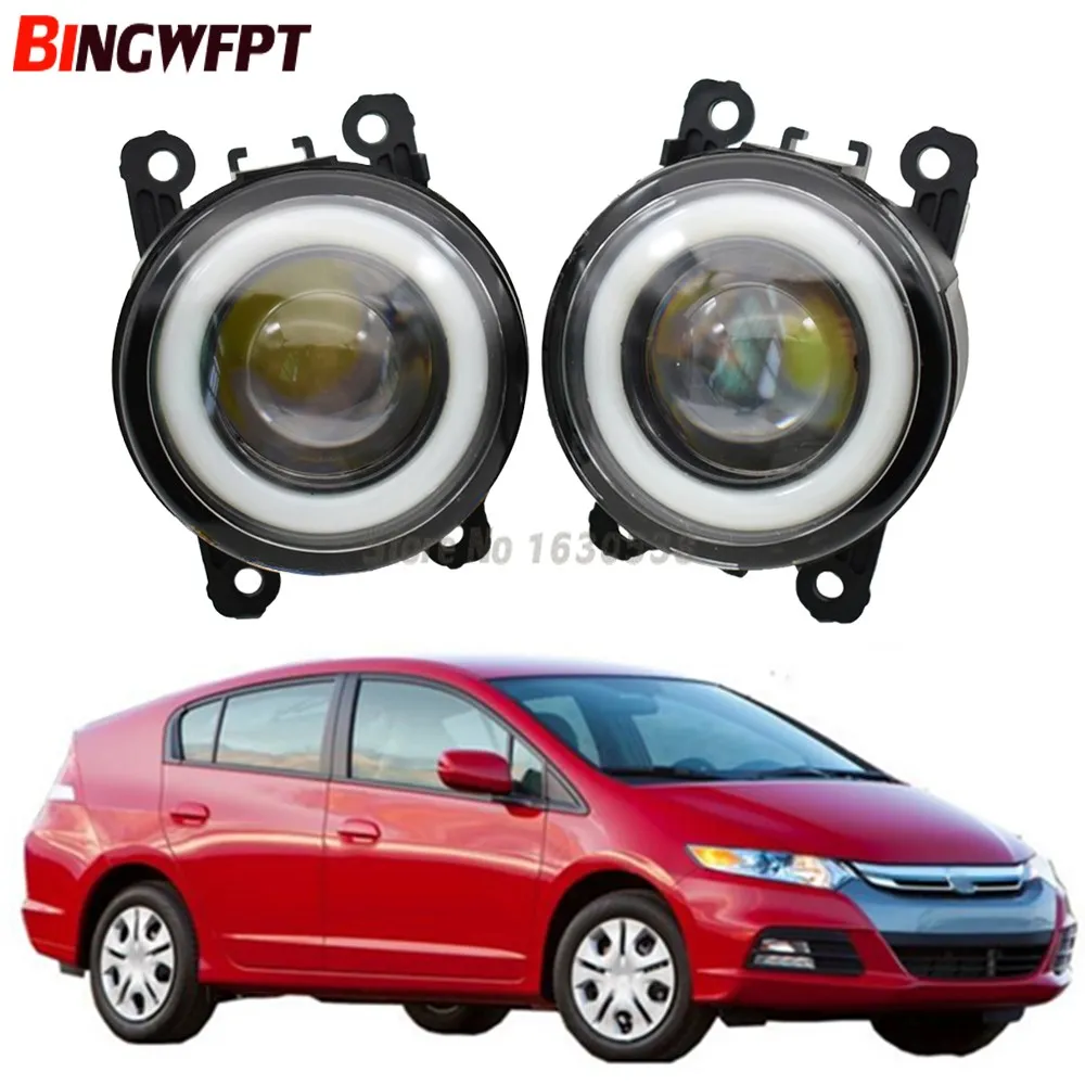 

2x NEW Angel Eyes Car styling front bumper LED fog Lights with len For Honda Insight 2010 2011 2012 2013 2014