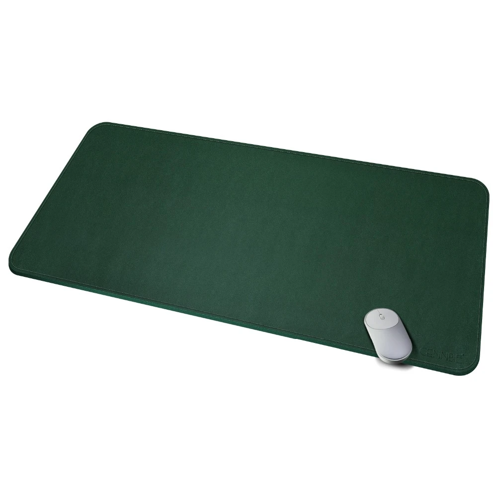Cennbie Desk Pads Computer Pu Leather Desk Mat Extra Large 100*50cm