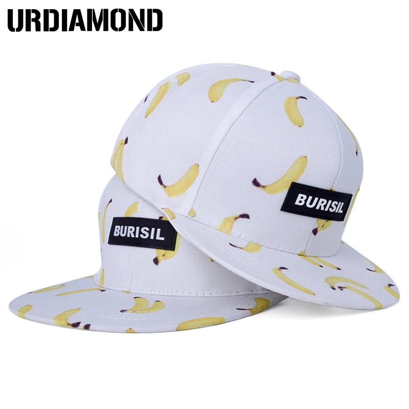 

2018 New Snapback Caps Children Fruit Pattern Adult & Kids Caps Baseball Caps Boys Girls Hip Hop Summer Sun Visor Hats Casquette