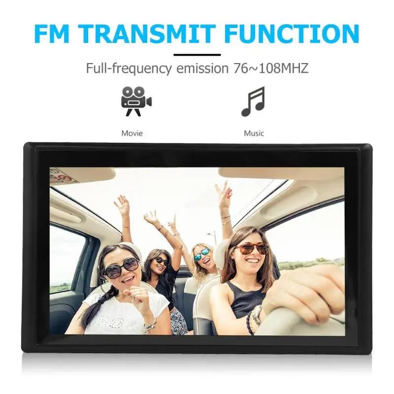 7 дюймовый автомобильный GPS навигатор 2019 карта 256MB + 8GB грузовик портативный