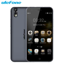 Original Ulefone Paris X 5.0 inch Android 5.1 Cellphone MT6735 Quad Core 2G RAM 16G ROM Smartphone 4G HD Mobile Phone