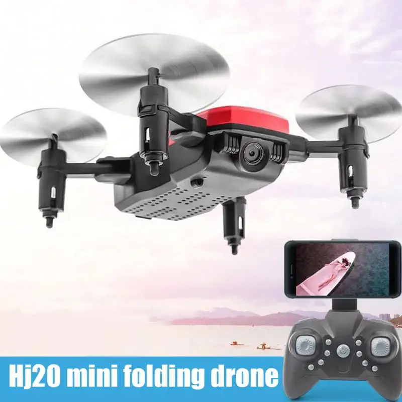 Складной Радиоуправляемый квадрокоптер с 720P HD камерой 2 4G WIFI FPV RC Дрон удержание
