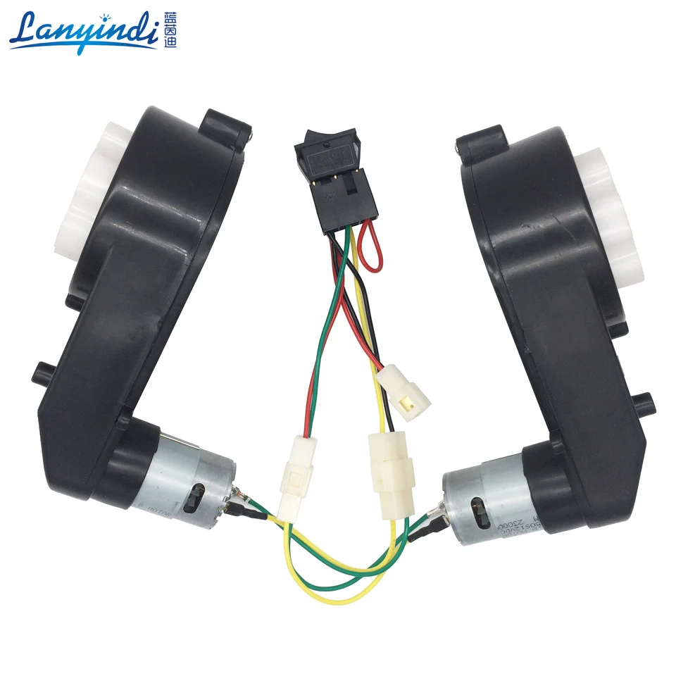 Children electric car gearbox with DC motor,kid's car gearbox with high