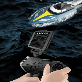 

2.4G 25KM/H Large Remote Control Speedboat WIFI Camera Real-Time Mapping Sports Rowing Boat Summer Watership Adult Children Gift