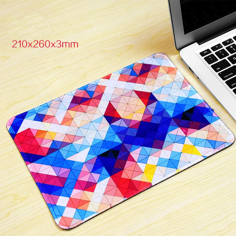 

26cm*21cm*3mm S Size Lovely Cartoons Pattern Gaming Mouse Pad Gamer Mouse Mat Rubber Mousepad for Home & Office