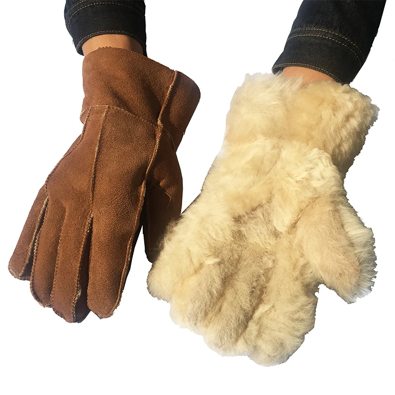 Men sheepskin gloves Winter Warm Gloves Camel Fashion Leather Wool Fur Men's Gloves Warming Male 100% Real Leather Gloves NM6 Men sheepskin gloves Winter Warm Gloves Camel Fashion Leather Wool Fur Men's Gloves Warming Male 100% Real Leather Gloves NM6