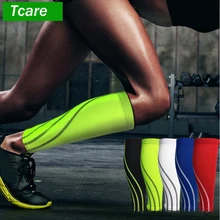Tcare 1 шт. Компрессионные рукава для голени для мужчин и женщин-Компрессионные рукава для голени и ног для бегунов, велосипедист-шина для голени