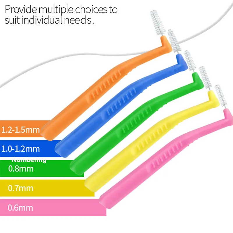 8/10/20 штук для ухода за межзубным пространством кисть для обычного использования очистка полости рта инструменты гигиена полости рта Лидер