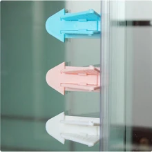 3 шт./лот, новинка, защитный замок безопасности для детей ясельного возраста, Фиксатор двери, ограничитель для безопасной раздвижной двери, окна