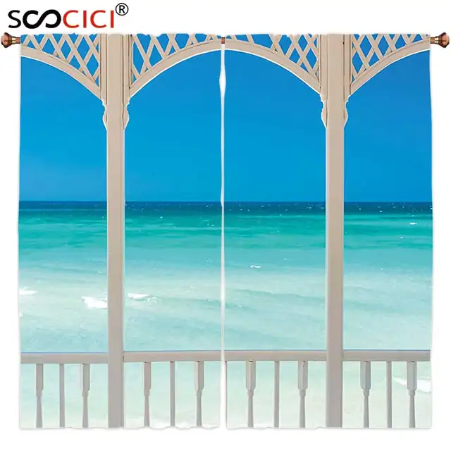 Get Wallpaper Tratamentos de janela de praia Free HD