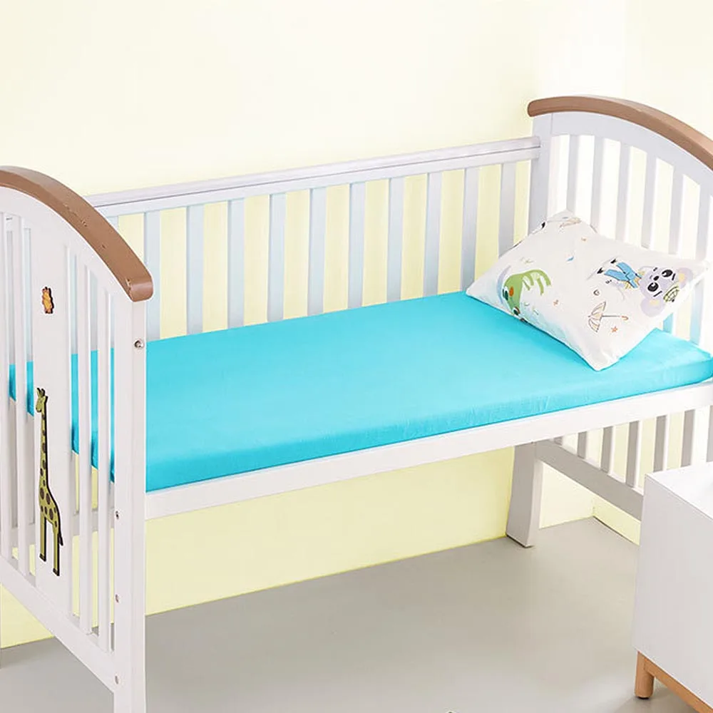 Комплект из 3 предметов, Комплект постельного белья для малышей, в том числе пододеяльник, наволочка, простыня из чистого хлопка, набор для детской кроватки и девочка, и мальчик