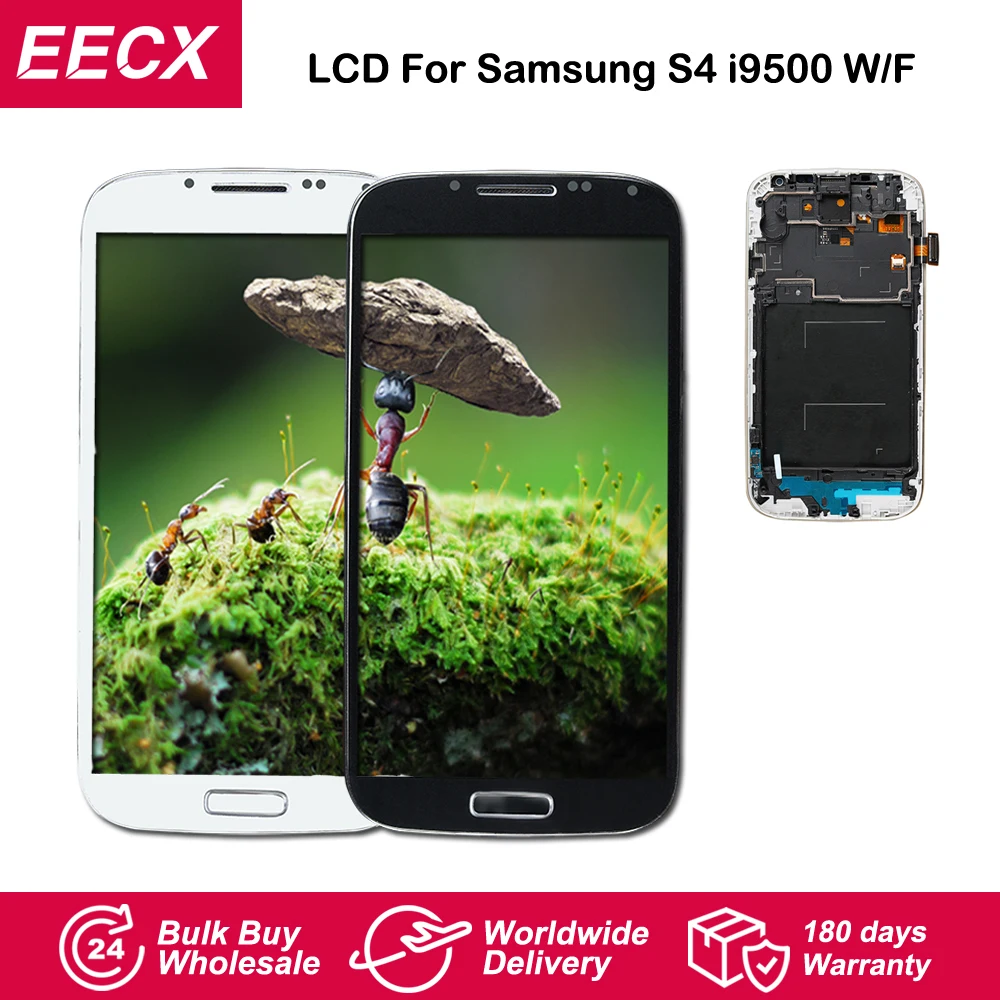 S4 i9500 LCD для Samsung Galaxy экран i9505 i337 ЖК сенсорный дигитайзер дисплей|Экраны мобильных