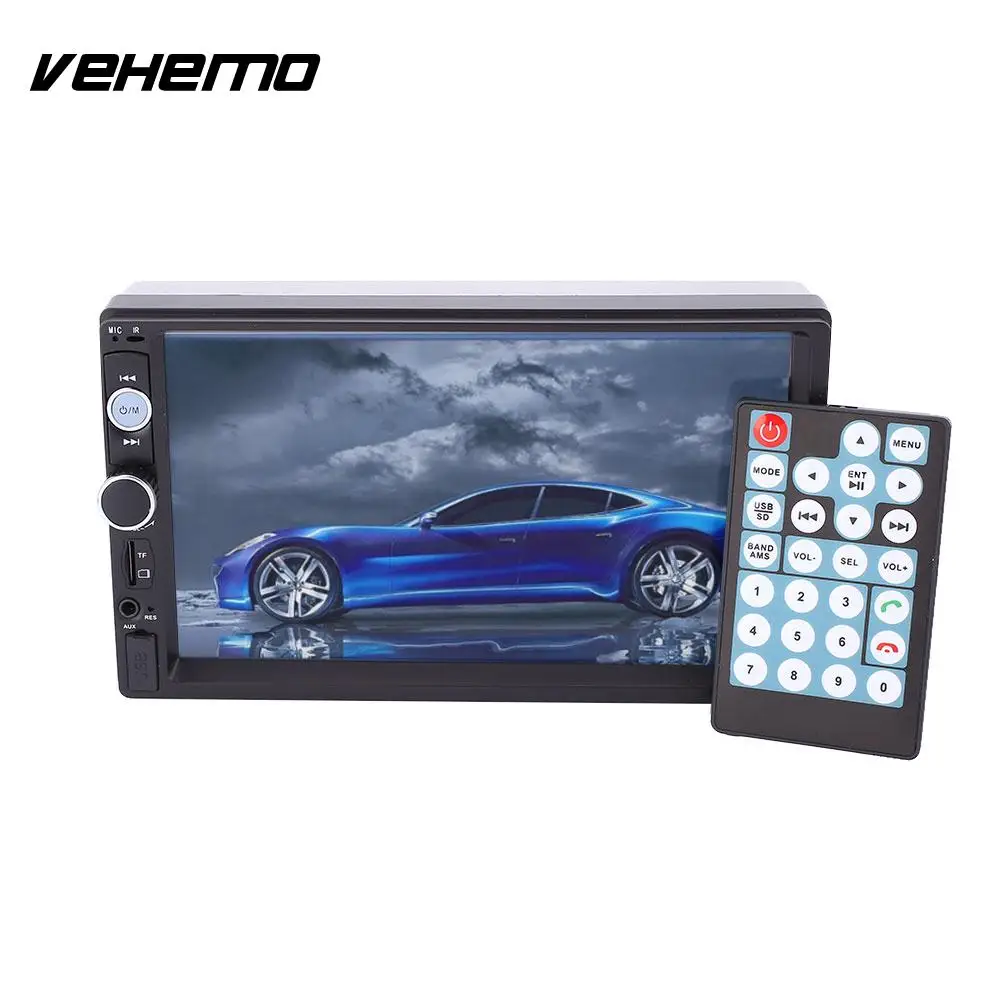 

2DIN 7" HD Car Stereo Radio MP5 Player Bluetooth Touch Screen + Rear Camera cdg~