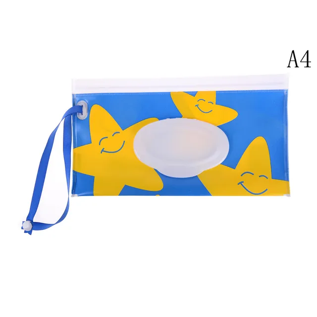 1PCS Eco friendly Easy carry Wet Wipes Bag Cosmetic Pouch Clean Wipes