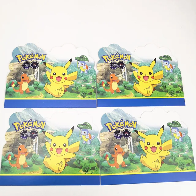 10pcs-11-14cm-Cartoon-Pikachu-Invitation-Card-Pokemon-Go-Theme-Party-For-Kids-Boy-Girl-Birthday.jpg_640x640