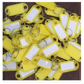 

Key Ring Tags(200pcs yellow)
