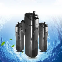 Аквариум 5 Вт УФ стерилизующий фильтр насос кислород 4 в 1 500л/ч для аквариума улучшение качества воды
