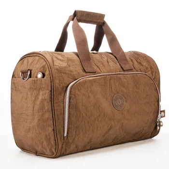 

Nylon large capacity handbag leisure duffel bags short travel shoulder bag