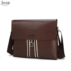 SULPPAIjeep New men's fashion Messenger bag men's briefcase leisure travel soft leather shoulder bag business briefcase PI811-2 SULPPAIjeep New men's fashion Messenger bag men's briefcase leisure travel soft leather shoulder bag business briefcase PI811-2