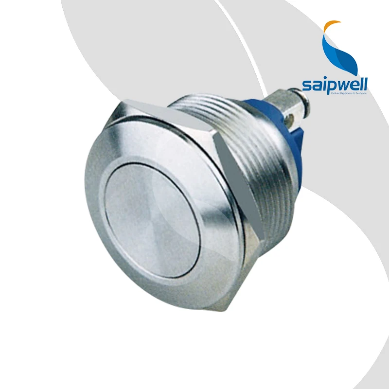 

IP65 Resetable Type Flat Head Shape Stainless Steel Waterproof Push Button Switch/ Metal-Enclosed Switchgear (SP22-C1)