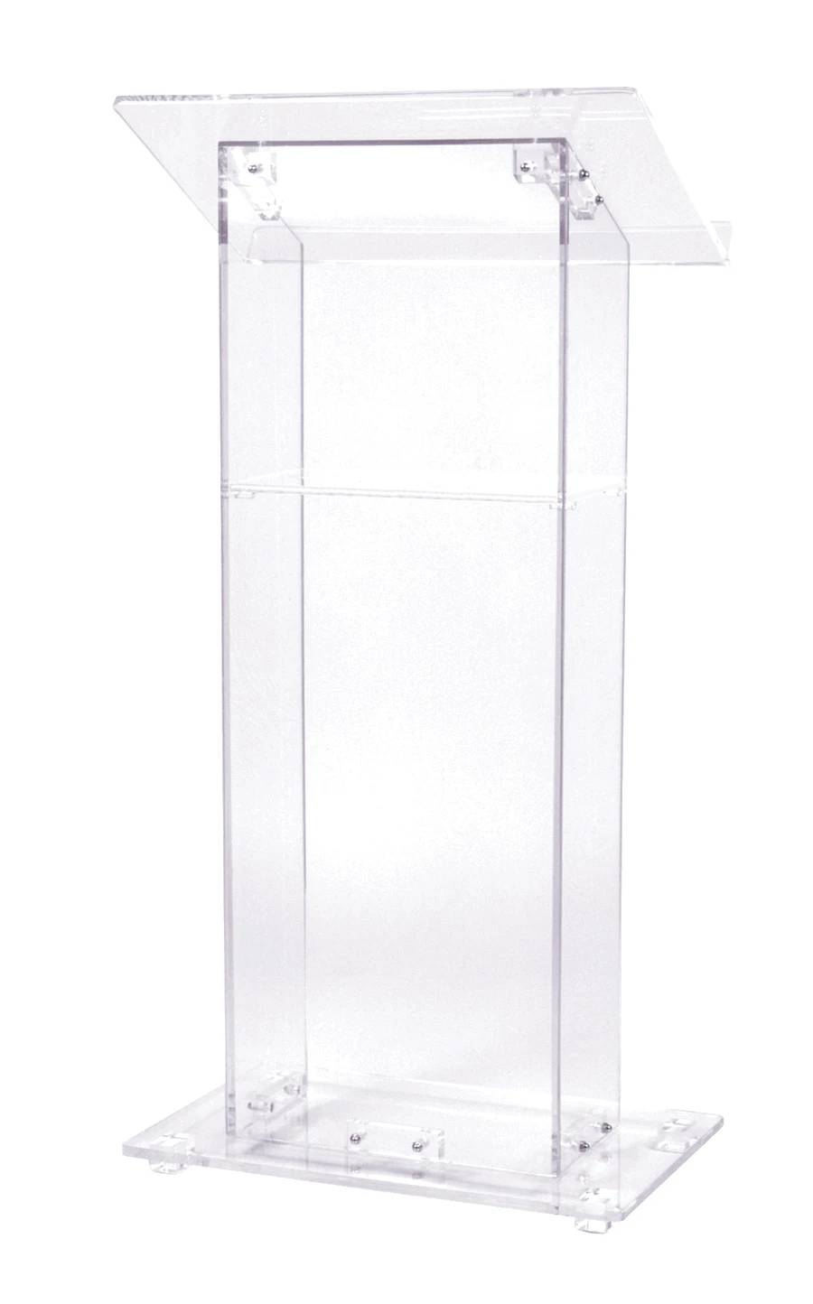 Floor Standing Acrylic Church Lectern reception desk Clear Acrylic Church Pulpit Church Acrylic Podium -