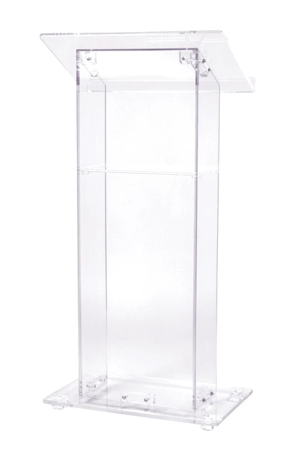 Floor Standing Acrylic Church Lectern reception desk Clear Acrylic Church Pulpit Church Acrylic Podium tanie tanio Meble komercyjne Meble biurowe 1150x600x400mm SHANGSHISHU Lectern-0030 Akrylowe Floor Standing Acrylic Church Lectern reception desk Clear Acrylic Church Pulpit Church Acrylic Podium tanie tanio Meble komercyjne Meble biurowe 1150x600x400mm SHANGSHISHU Lectern-0030 Akrylowe
