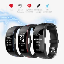 Водонепроницаемый Smartband монитор сердечного ритма кровяное давление трекер умный Браслет Для xiaomi band 3 huawei honor band 2