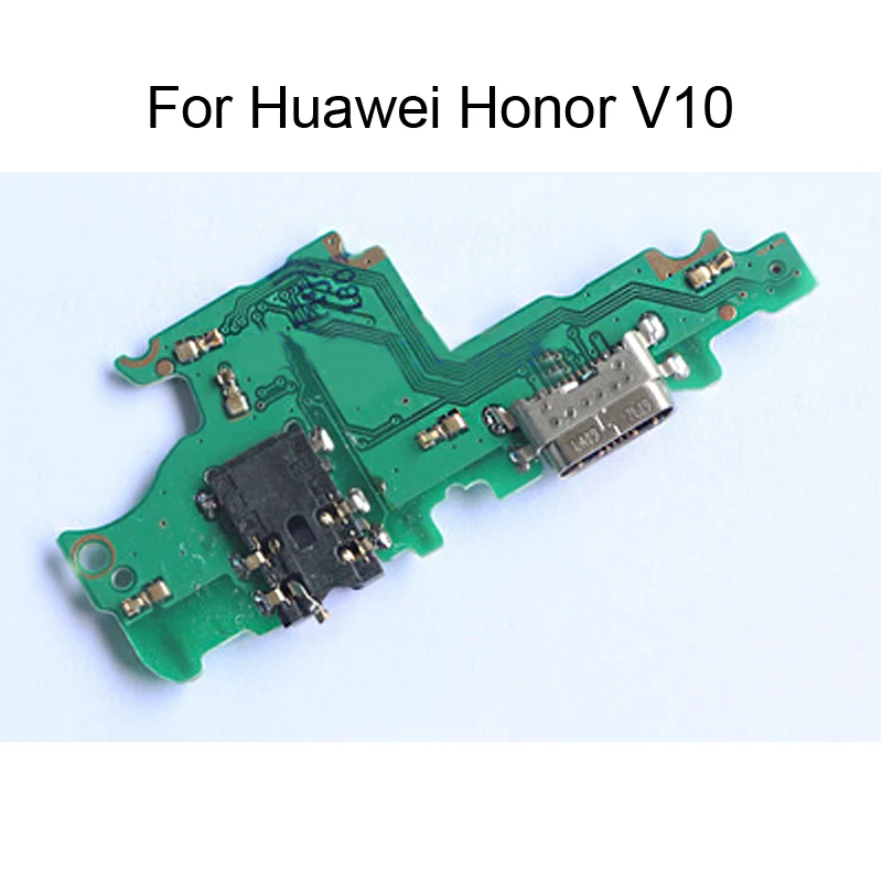 Оригинальный Для Huawei Honor V10 v10 порт для зарядной USB док-станции микрофон двигатель
