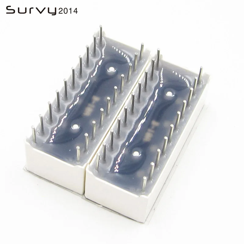 2PCS LED Display Module 10 Segment Bargraph Light Display Module Bar Graph Ultra Bright Red Yellow Green Blue Colors Multi-color