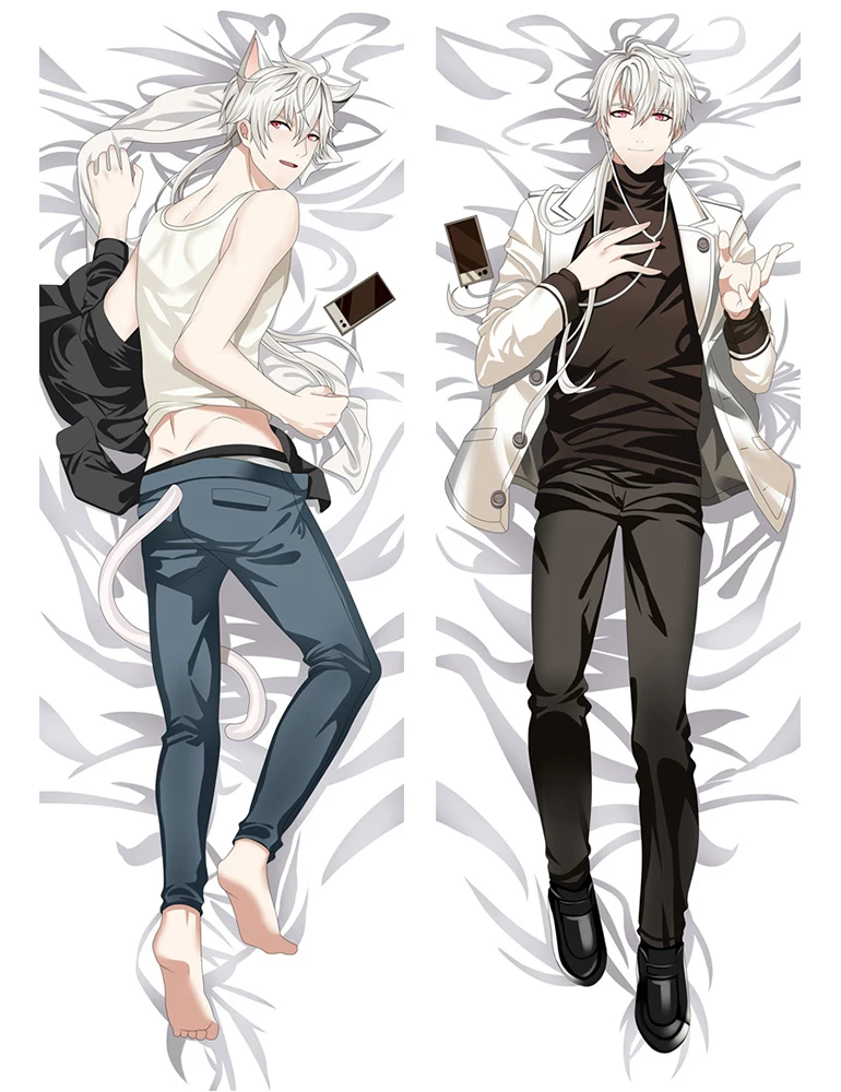 Обувь для косплея; аниме caller id: персонажи Jumin Han& из мультфильма «Холодное сердце» и 707 Dakimakura тела декоративная наволочка для подушки Чехол обниматься тела Чехол - Цвет: 611036