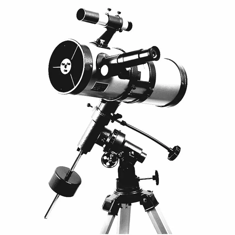 

Visionking 1000mm/114mm Reflector Astronomical Telescope Equatorial Mount Monocular Astronomy Saturn Jupiter With Metal Tripod
