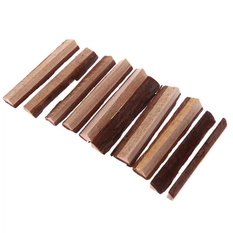 10pcs Hamster Chew Stick Natural Pine Wood Branch Squirrel Rabbits Chew Toys in Toys from Home