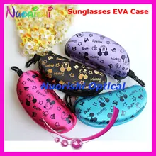 ML013 хороший молния солнцезащитные очки чехол линзы из этиленвинилацетата Чехол для очков с крюком различных цветов