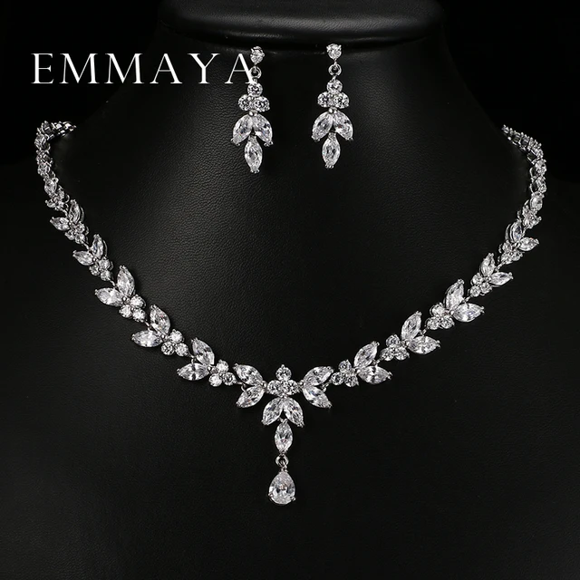 Luxury Crystal Zirconia Jewelry Set