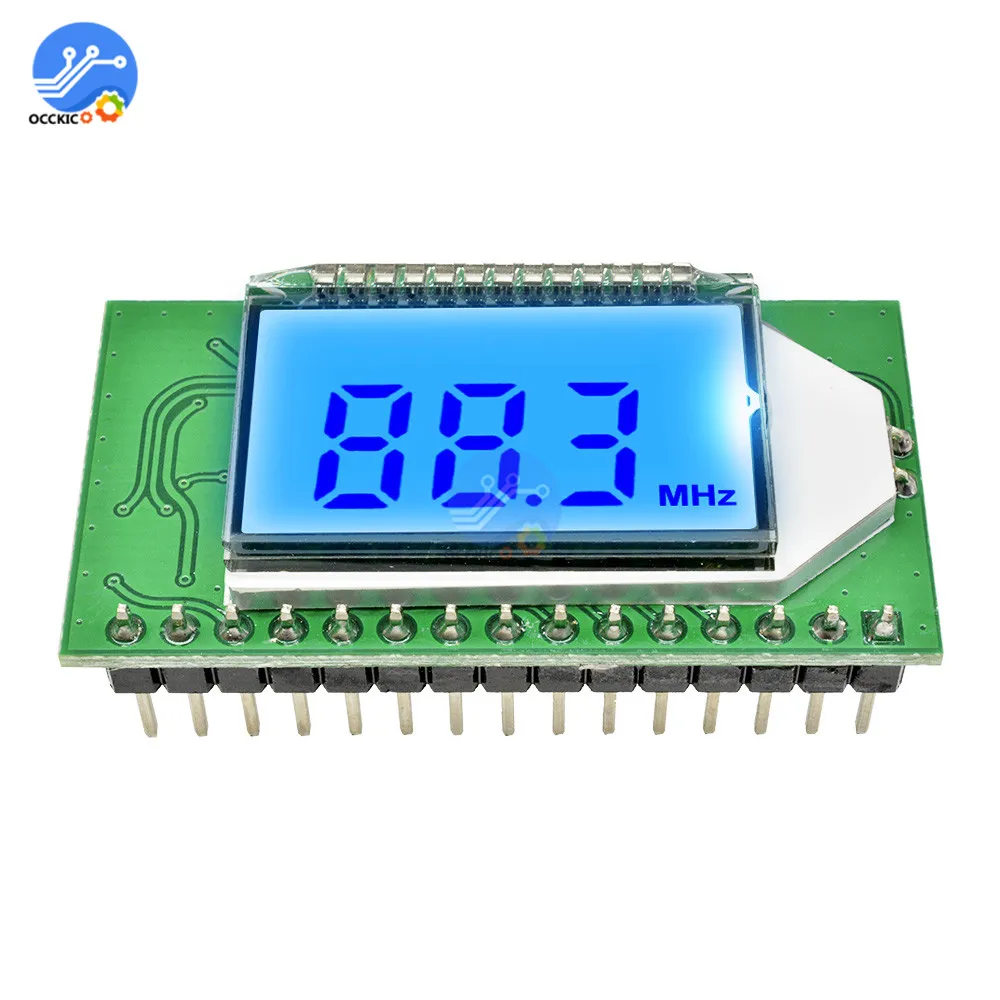 PLL LCD 87 108MHZ цифровой FM радио передатчик/приемник модуль беспроводной микрофон