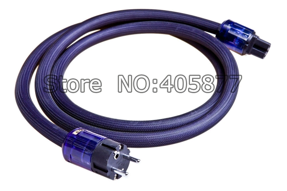 Hi End Furukawa PCOCC Audio Mains Power Cable Cord EU Schuko Power Plug Cable Hi End Furukawa PCOCC Audio Mains Power Cable Cord EU Schuko Power Plug Cable
