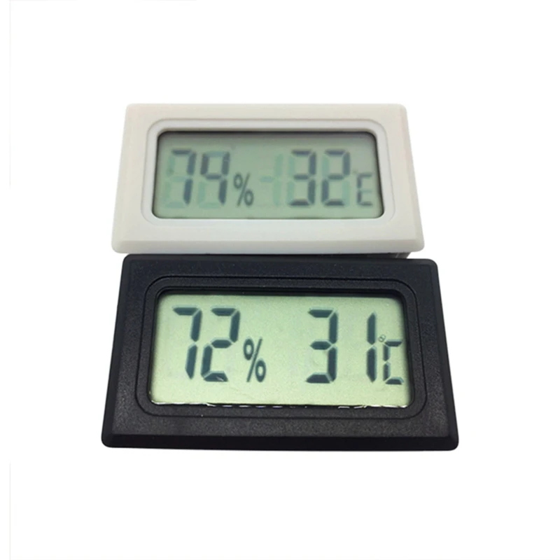 Pet термометр с рептилиями гигрометр контроль температуры продукт аквариум встроенный мини Тип Электронный цифровой дисплей