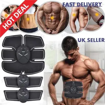 

EMS Abdominal Muscle Training Gear Body Arm Legs ABS Trainer Home Exercise Belts ABS Abdominal Back Waist Fitness EMS Muscle